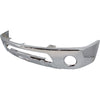 2005-2021 Nissan Frontier Bumper Face Bar Front Chrome With Fog Lamp Hole Steel