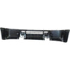 2012-2021 Nissan Nv1500 Bumper Face Bar Front Black Without Fog Lamps Steel