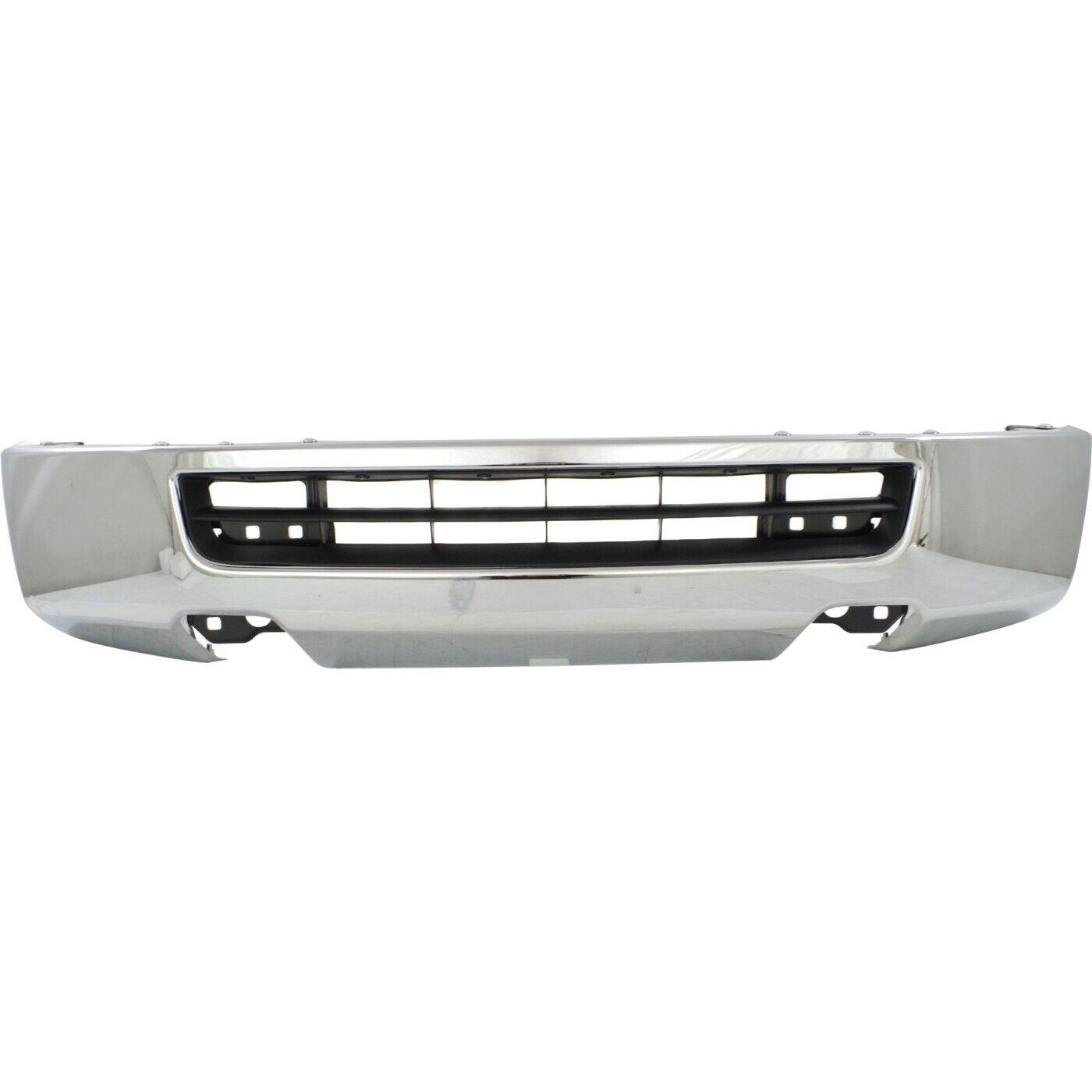 Pare-chocs avant chromé en acier, sans feux antibrouillard, pour Nissan NV3500 (2012-2021), référence NI1002145