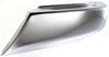 1996-1999 Nissan Pathfinder Bumper End Front Driver Side Chrome Without Flares To 12/1998