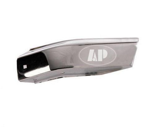1996-1999 Nissan Pathfinder Bumper End Front Driver Side Chrome Without Flares To 12/1998