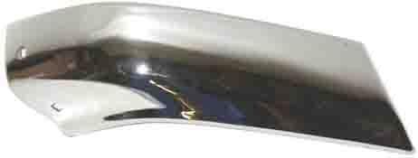 1996-1999 Nissan Pathfinder Bumper End Front Passenger Side With Flare Hole Chrome To 12/1988