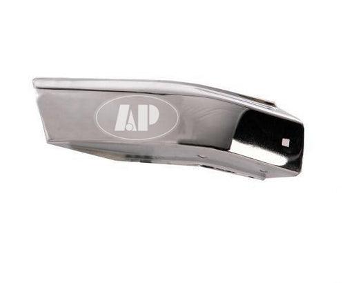 1996-1999 Nissan Pathfinder Bumper End Front Passenger Side Chrome Without Flares To 12/1998