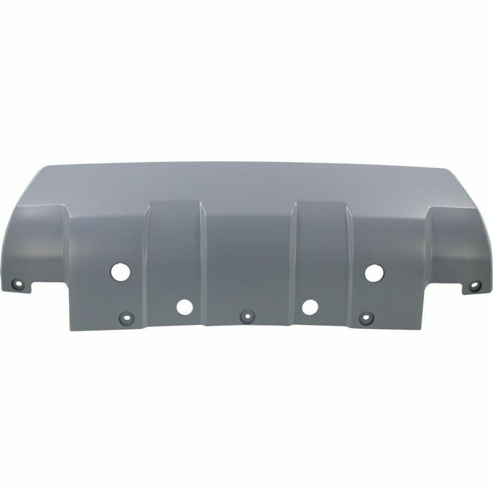 Pare-chocs inférieur avant Nissan Xterra 2005-2008 Argent Noir, NI1009100