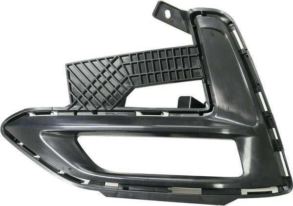 2020-2021 Nissan Sentra Fog Lamp Bezel Front Driver Side Ptd Gloss Black