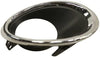 2017-2019 Nissan Qashqai Fog Lamp Bezel Front Passenger Side Textured Black With Chrome Finish
