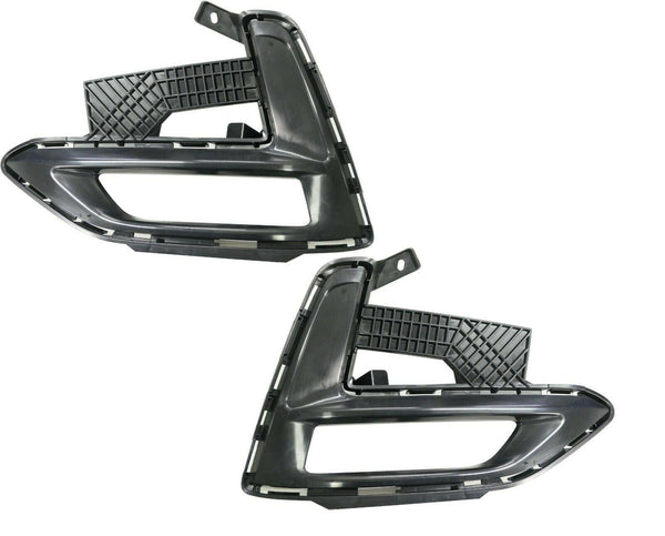 2020-2021 Nissan Sentra Fog Lamp Bezel Front Passenger Side Ptd Gloss Black