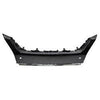 2019-2021 Nissan Murano Bumper Finishing Panel Front Gloss Black With Chrome Trim With Sensor