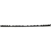 2014-2019 Nissan Versa Hatchback Bumper Spoiler Front Textured Exclude Sr Model