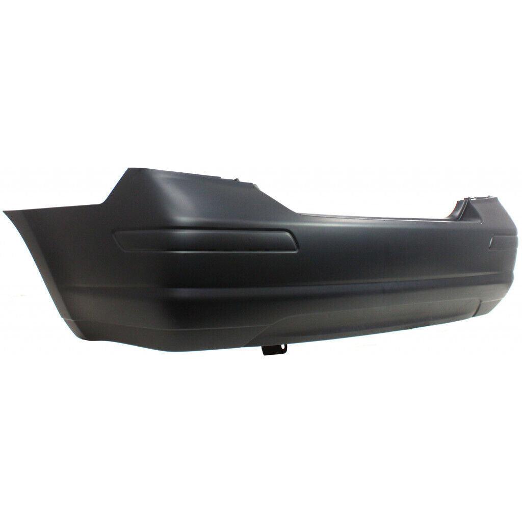 Pare-chocs arrière Nissan Versa 2007-2011 Berline apprêtée sans aileron Capa, NI1100272C