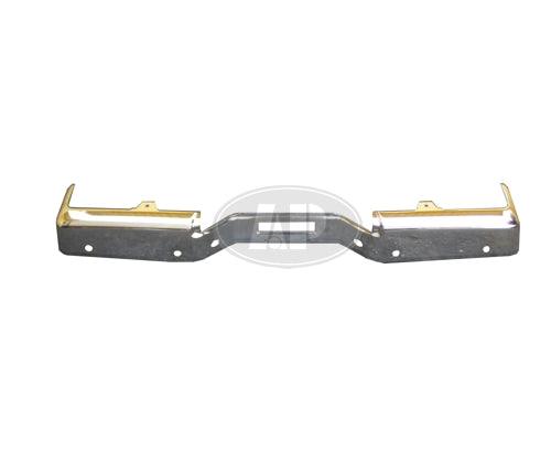 2004-2006 Nissan Titan Bumper Face Bar Rear Chrome With Sensor Hole Le/Se Steel