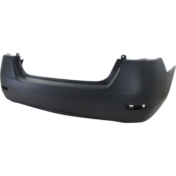 2013-2015 Nissan Sentra Bumper Rear Std Type S/Sv/Sl Primed With Textured Lower Capa