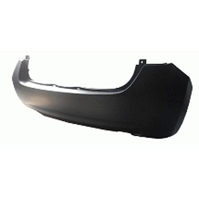 2014-2017 Nissan Versa Hatchback Bumper Rear Primed Black Hatch Back Note Model Exc Sr Capa