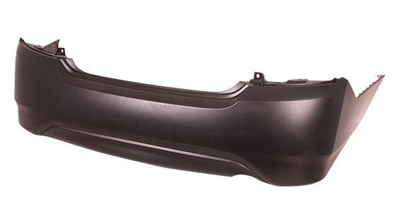 Pare-chocs arrière Nissan Versa Sedan 2015-2019 apprêté avec partie inférieure centrale texturée, NI1100297
