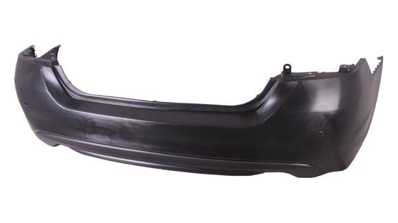 2016-2018 Nissan Altima Sedan Bumper Rear Primed With Textured Lower Without Sensor