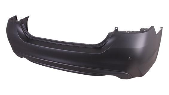 2016-2018 Nissan Altima Sedan Bumper Rear Primed With Textured Lower With Sensor
