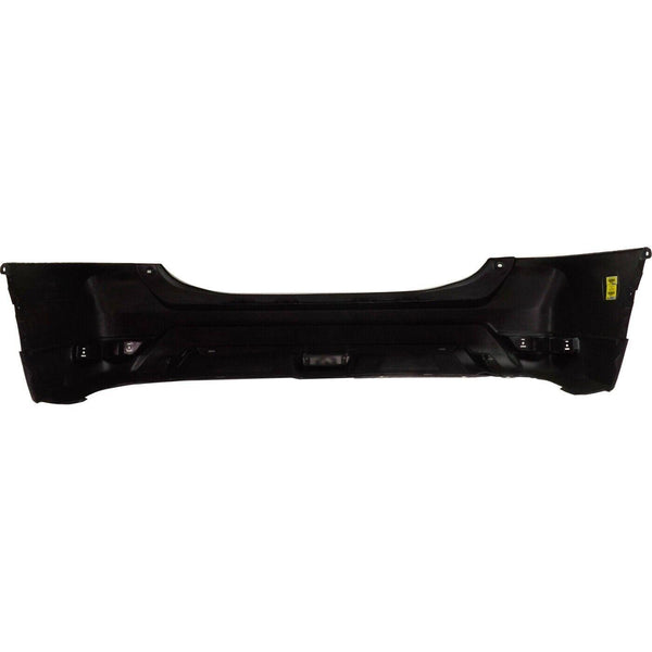 2017-2020 Nissan Rogue Bumper Rear Primed With Textured Lower Without Sensors Capa