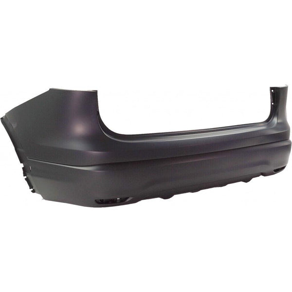 2017-2019 Nissan Qashqai Bumper Rear Upper Primed Lower Textured Capa