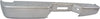 2004-2006 Nissan Titan Bumper Face Bar Rear Without Sensor Hole Gray Steel Xe