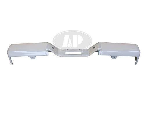 2004-2006 Nissan Titan Bumper Face Bar Rear Without Sensor Hole Gray Steel Xe