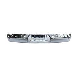2017-2019 Nissan Titan Bumper Step Face Bar Rear Chrome With Sensor Steel