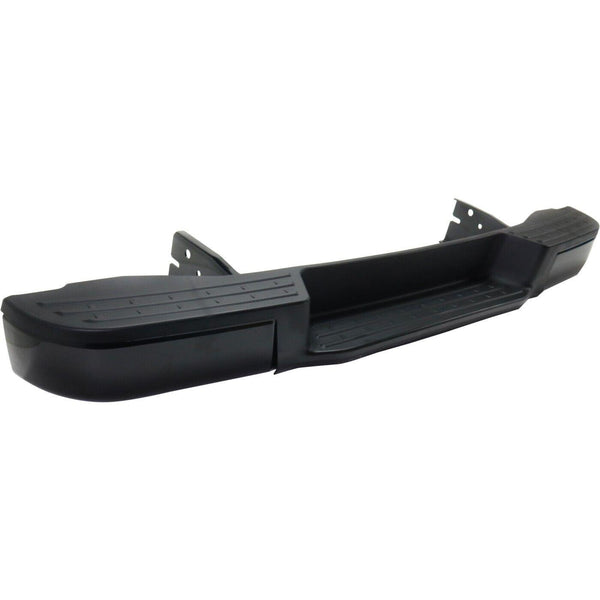 2012-2021 Nissan Nv1500 Bumper Step Face Bar Rear Black Without Sensor Steel
