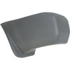 2000-2004 Nissan Xterra Bumper End Rear Driver Side Matt Gray Textured