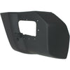 2005-2015 Nissan Xterra Bumper End Rear Driver Side Matte-Gray Textured