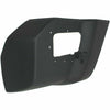 2005-2015 Nissan Xterra Bumper End Rear Passenger Side Matte-Gray Textured