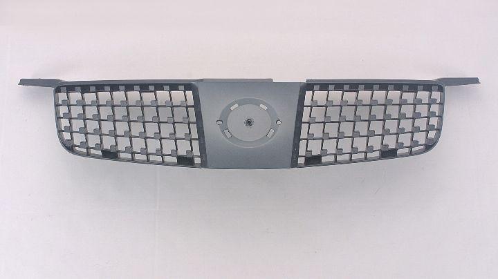 Calandre Nissan Sentra 2006, modèle de base/S, argent/noir, NI1200218