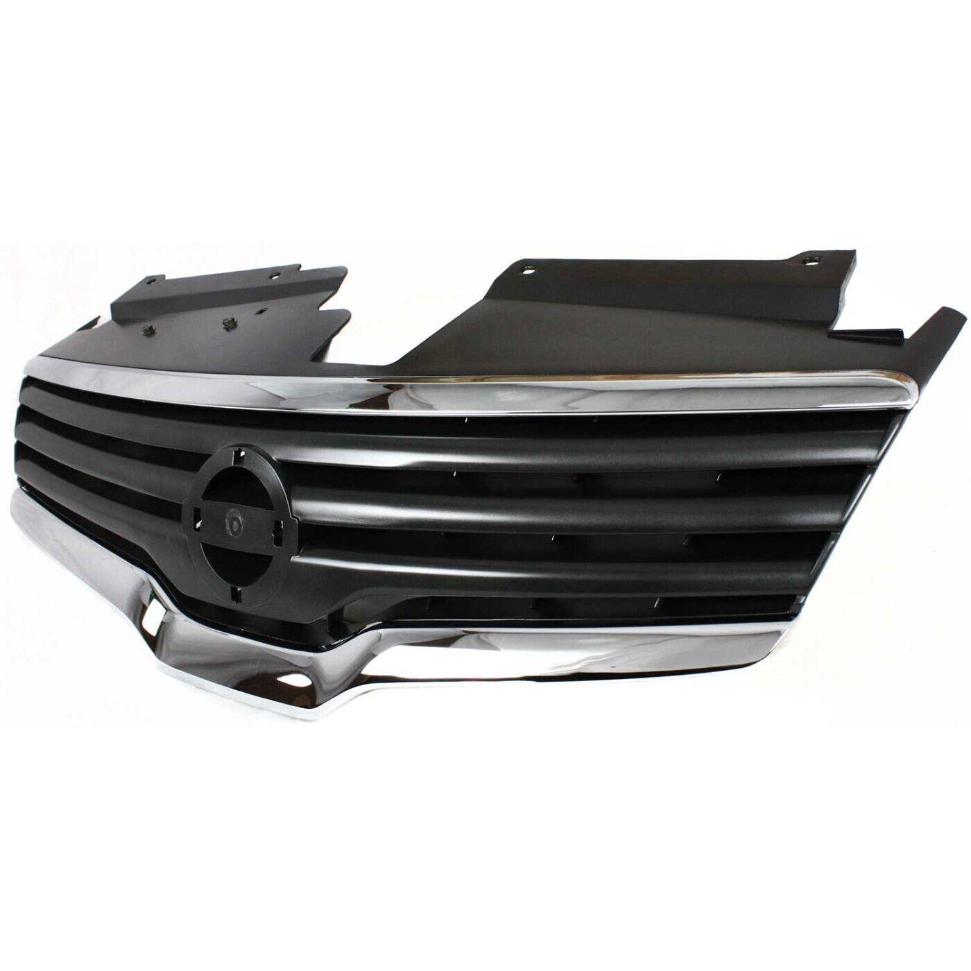 Calandre Nissan Altima Sedan 2007-2009 Chrome/Noir, NI1200221