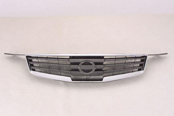 2007-2008 Nissan Maxima Grille Black With Chrome Front