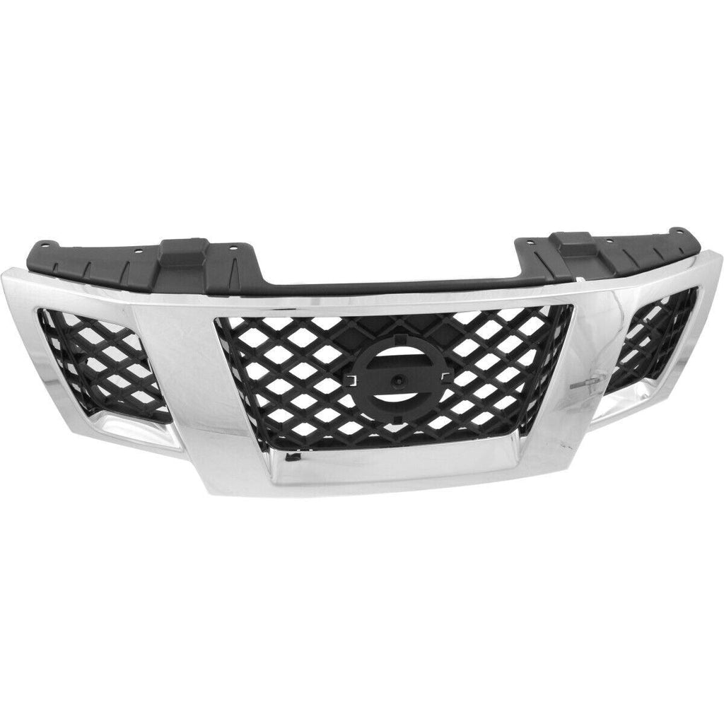 Nissan Frontier Grille Black- Chrome 2009-2021 - Hunt Parts