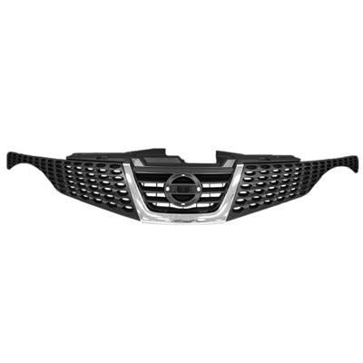 Calandre Nissan Juke 2011-2014 avec moulure chromée, NI1200244