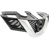 2014-2016 Nissan Rogue Grille Painted Black With Chrome Moulding With Camera Hole