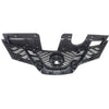 2014-2016 Nissan Rogue Grille Painted Black With Chrome Moulding With Camera Hole
