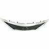 2015-2019 Nissan Versa Sedan Grille Chrome/Black
