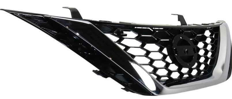 Calandre Nissan Sentra 2016-2019 Noir brillant avec chrome (sauf Nismo), NI1200279
