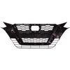 2019-2021 Nissan Altima Sedan Grille Ptd Black With Chrome Moulding Without Camera S/Sl/Sv Model