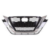 Grille Ptd Nissan Altima 2019-2022 Black With Smoked Moulding Without Camera Sr Model , Ni1200293U