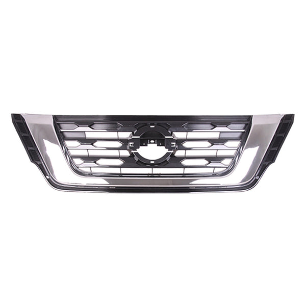 Grille Nissan Pathfinder 2017-2020 Silver-Black Without Surround View , Ni1200296U