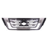 Grille Nissan Pathfinder 2017-2020 Silver-Black Without Surround View , Ni1200296U