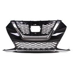Calandre avant Nissan Maxima 2019-2023, noir laqué avec chrome, NI1200297