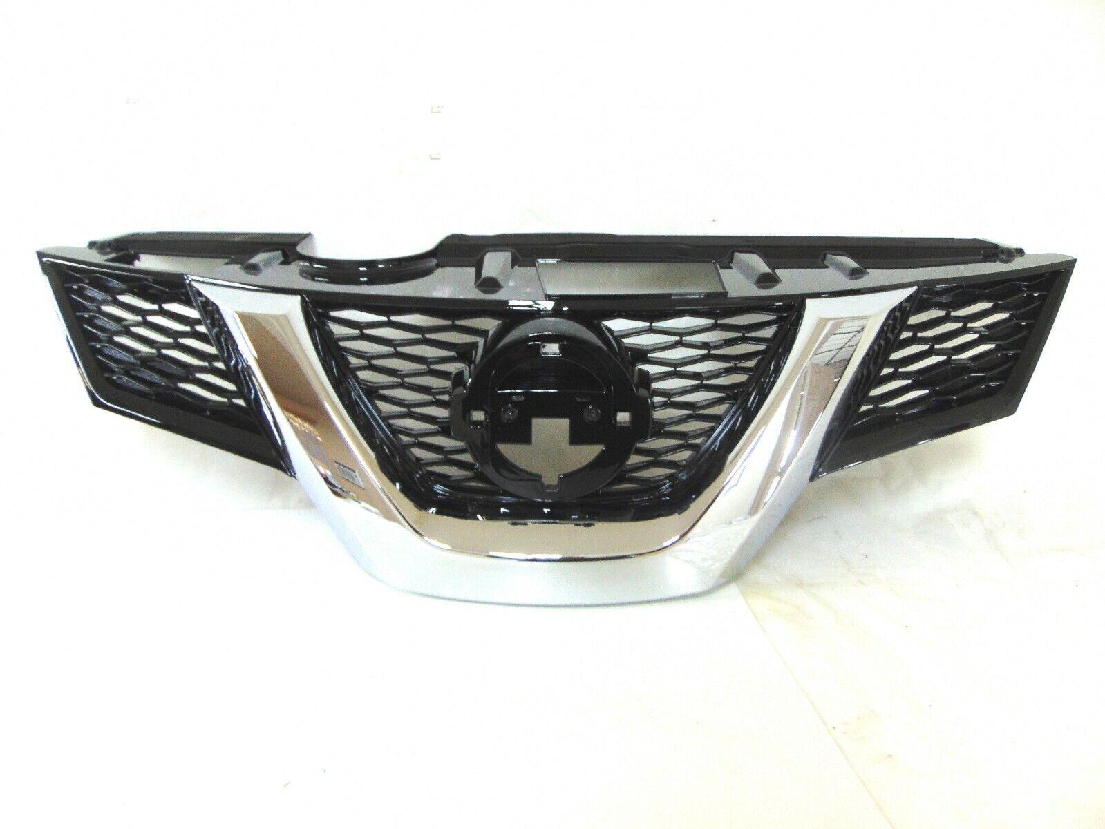 Calandre Nissan Rogue 2015-2016, finition noire mate, sans emplacement pour caméra, fabrication coréenne, NI1200304