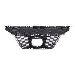 Calandre de berline Nissan Versa 2020-2022, noir mat, NI1200311