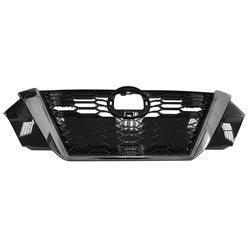 Calandre avant Nissan Sentra 2020-2023, noir brillant foncé, NI1200317