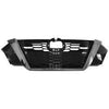 2020-2021 Nissan Sentra Grille Bright Black Dark Chrome With Camera/Tow Cover Sr Model