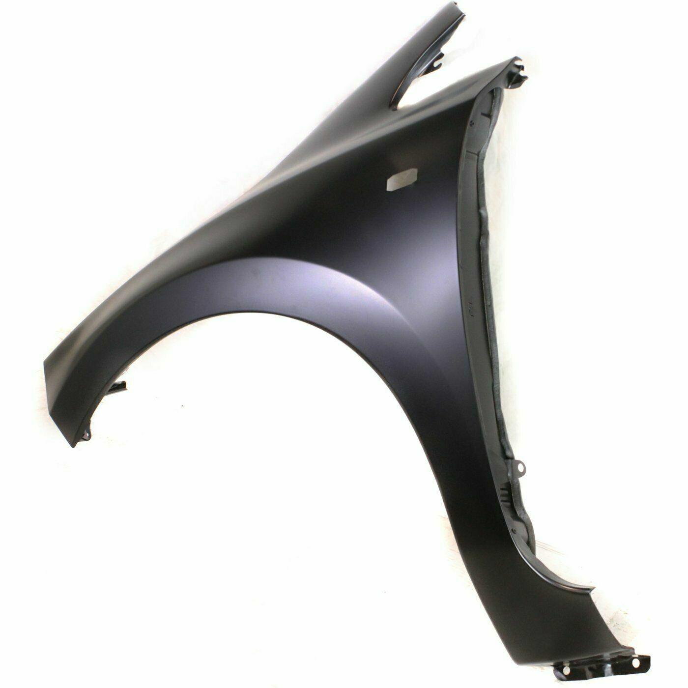 Aile avant côté conducteur Nissan Leaf 2011-2012 avec cache pour feu de position latéral, NI1240203C