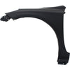2012-2019 Nissan Versa Sedan Fender Front Driver Side Without Side Lamp Hole Capa