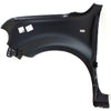 2009-2011 Nissan Cube Fender Front Passenger Side Krom With Moulding Hole Capa